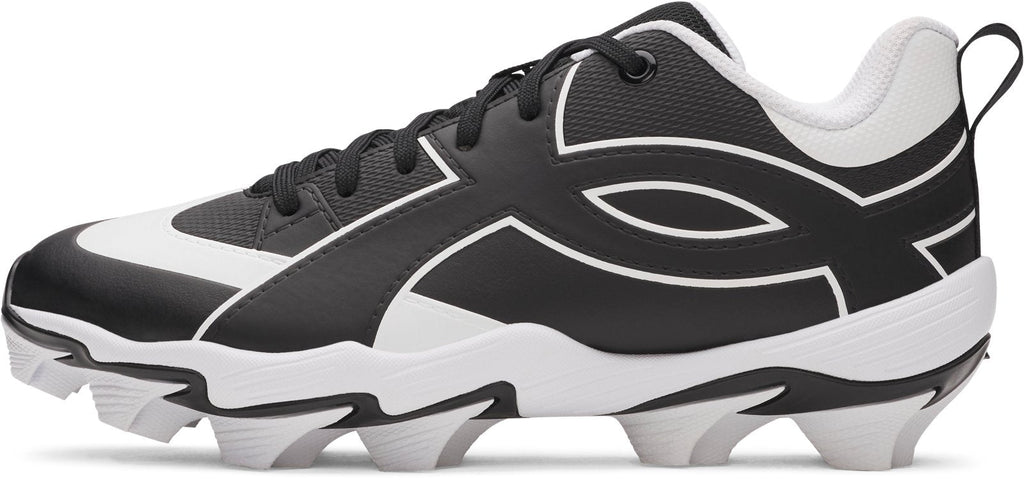 UA Leadoff Icon Low RM Jr. Boys' Baseball Cleats - Black