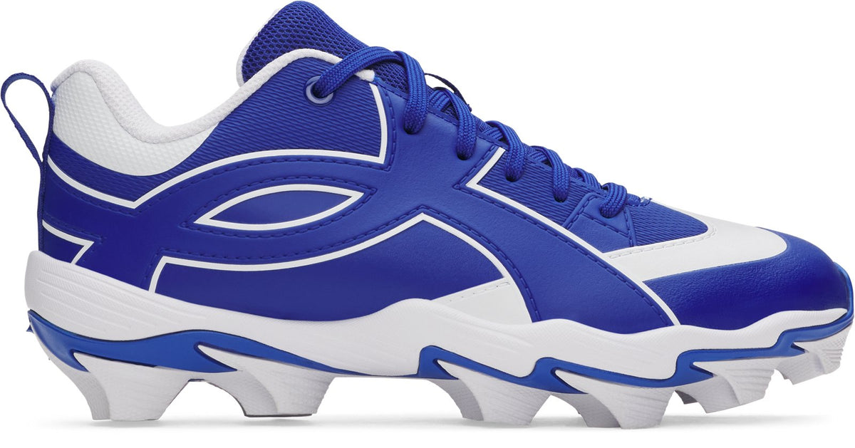 UA Leadoff Icon Low RM Jr. Boys' Baseball Cleats - Blue