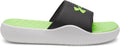 UA Ignite Pro 8 Fixed Strap Men's Slides - Black
