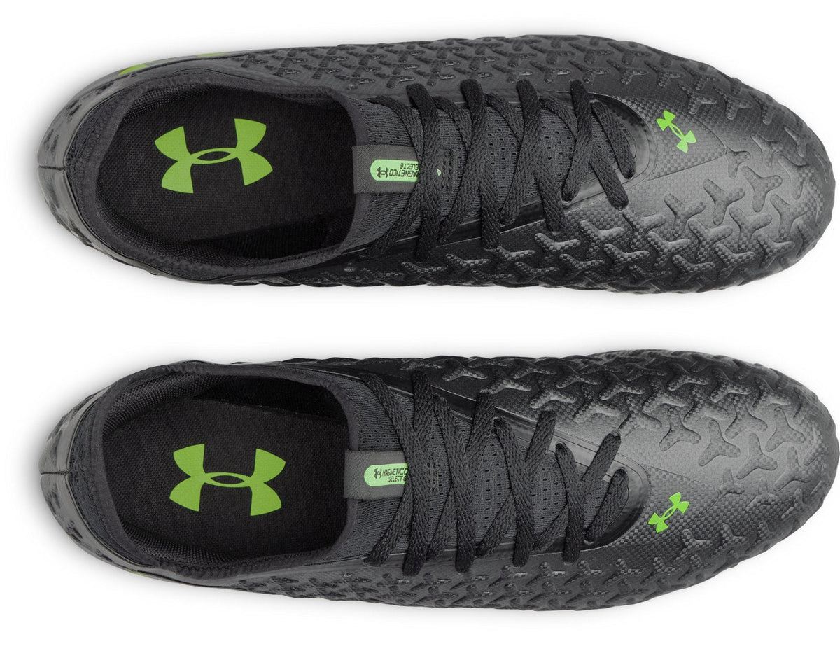 UA Magnetico Select 6 FG Unisex Soccer Cleats - Black