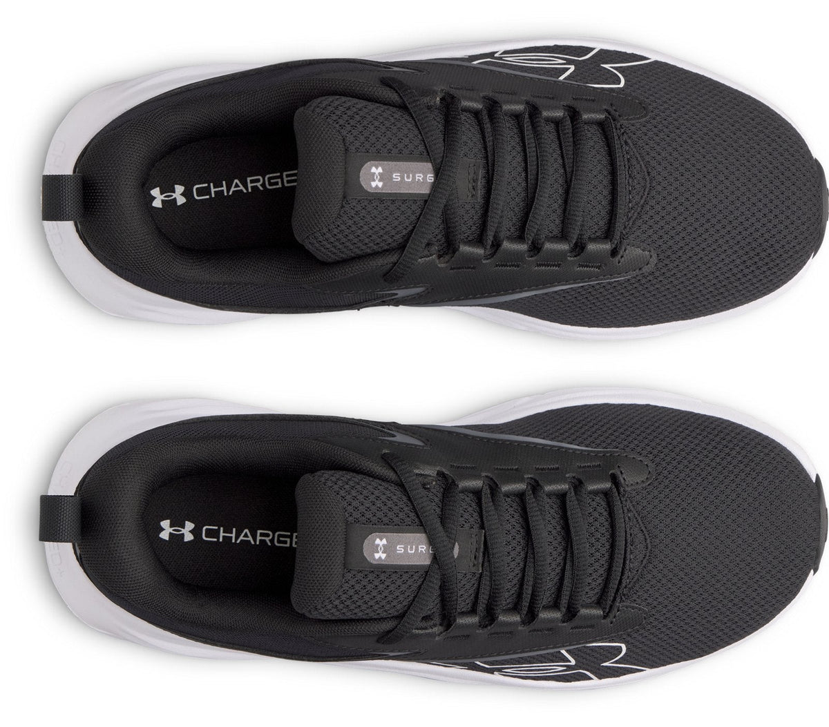 UA Surge 5 Wide (4E) Men's Running Shoes - Black