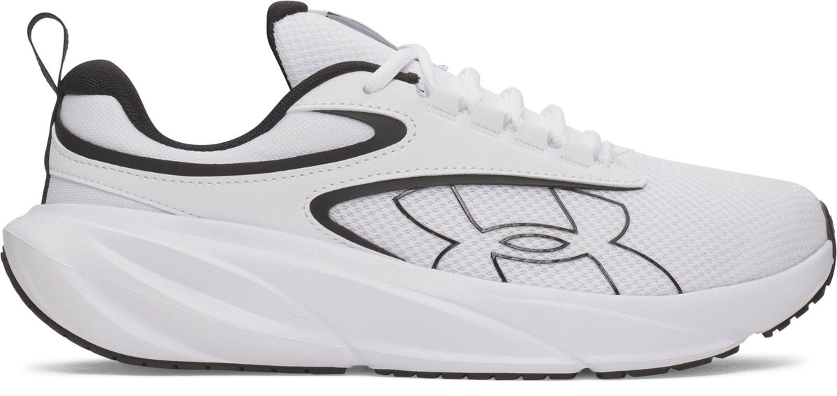 UA Surge 5 Wide (4E) Men's Running Shoes - White