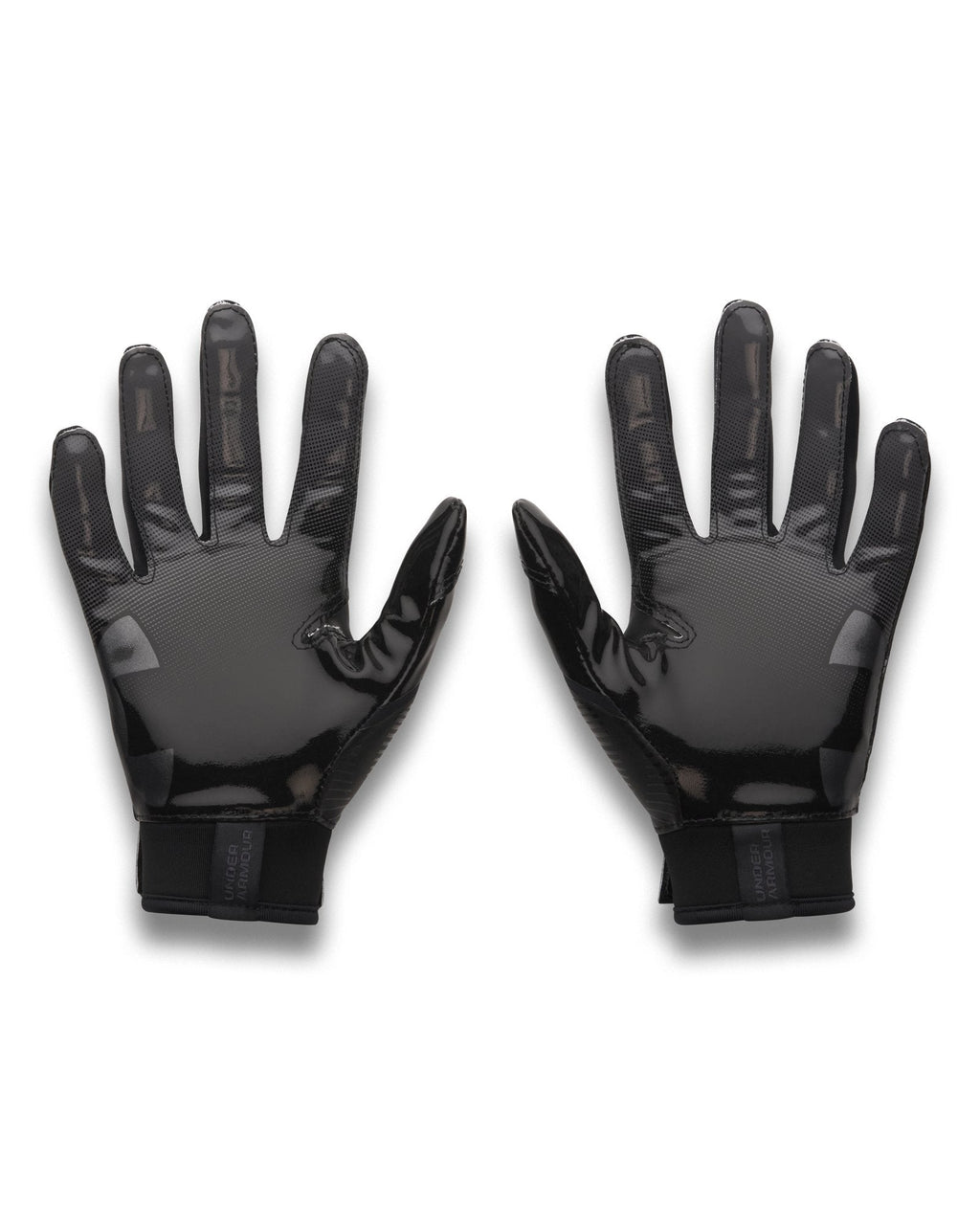 UA Blur Pee Wee Football Gloves - Black
