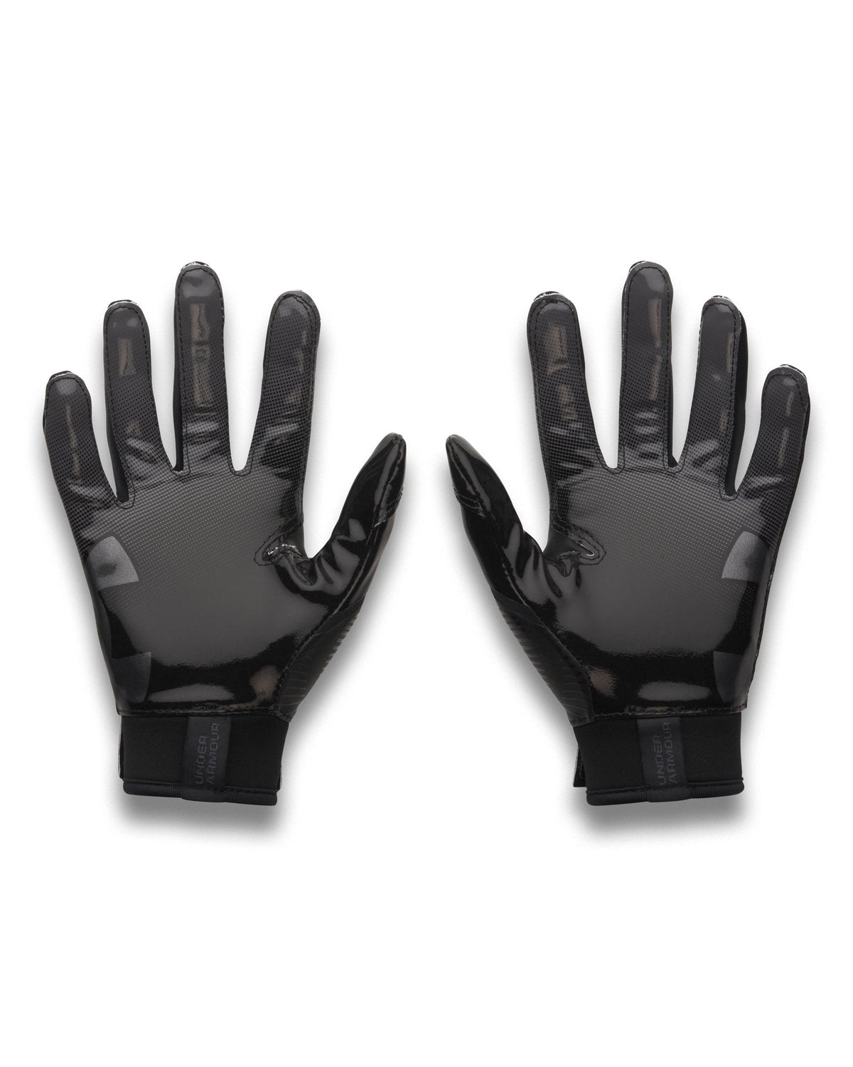 UA Blur Pee Wee Football Gloves - Black