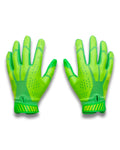 UA Blur Pee Wee Football Gloves - Green