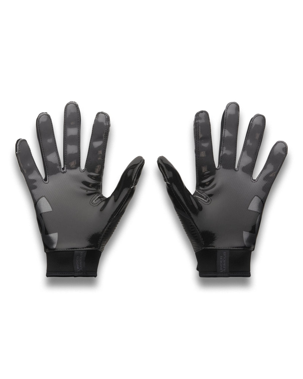 UA Blur Kids' Football Gloves - Black