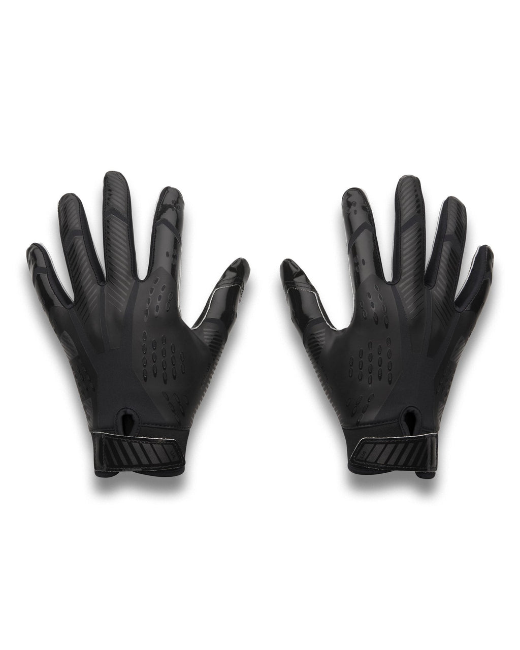 UA Blur Kids' Football Gloves - Black