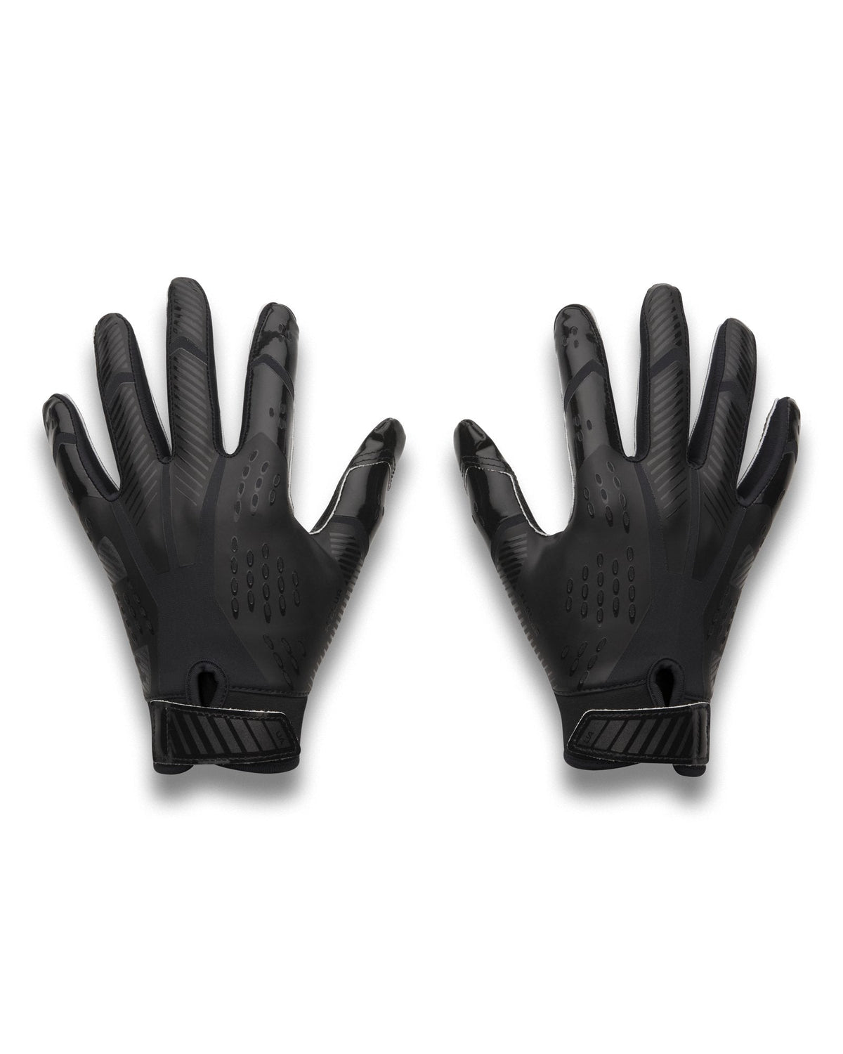 UA Blur Kids' Football Gloves - Black