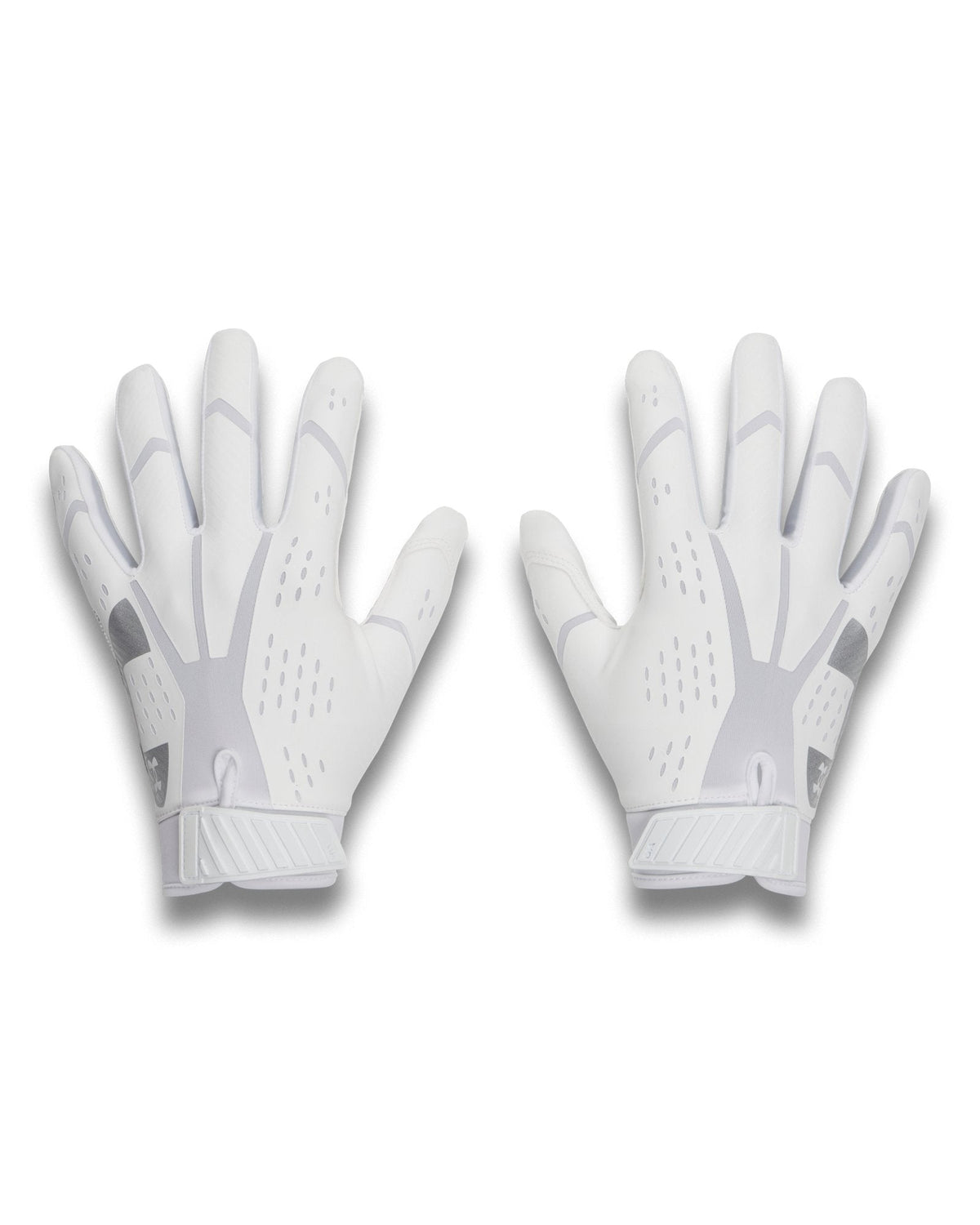 UA Blur Men's Football Gloves - White
