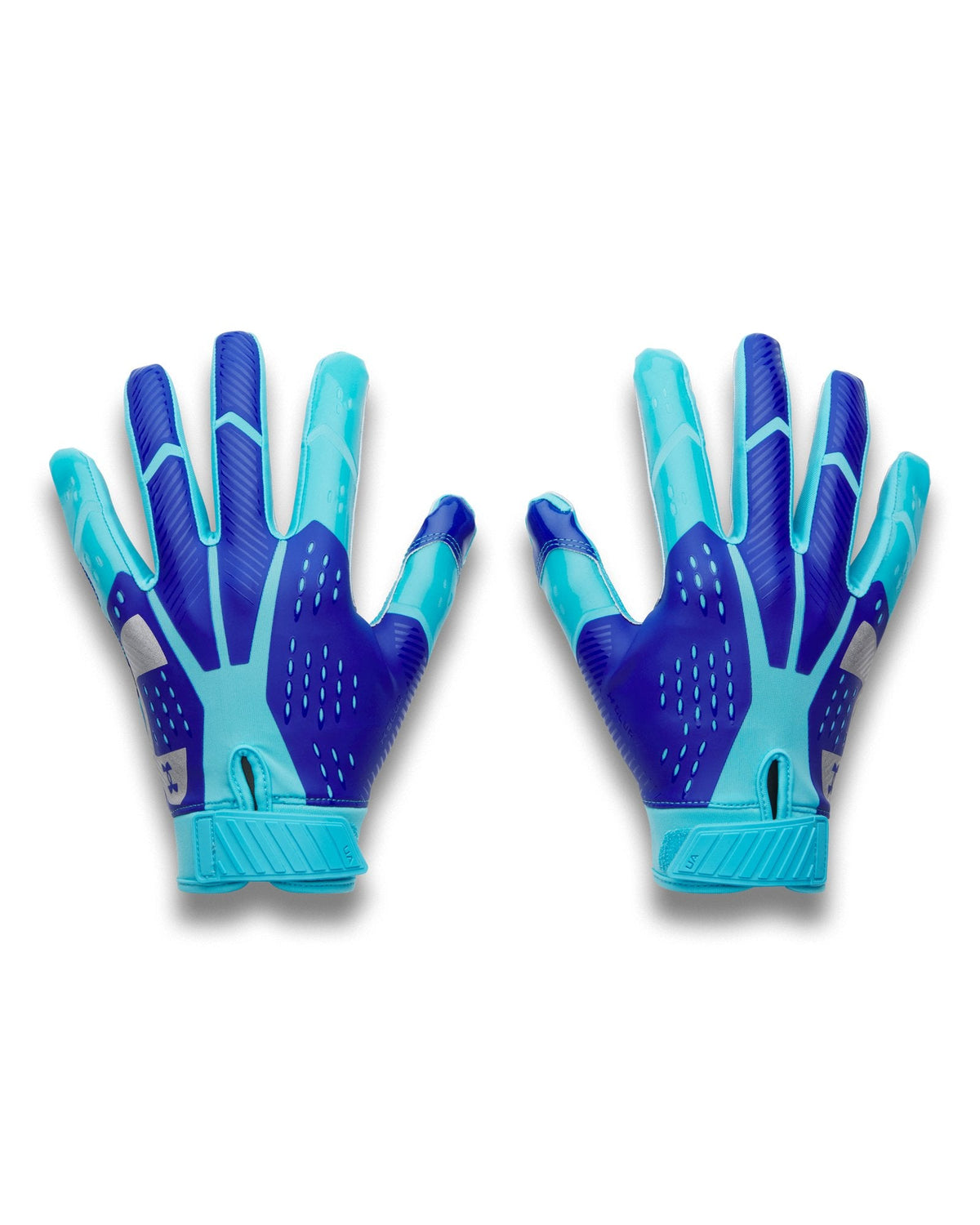 UA Blur Men's Football Gloves - Blue
