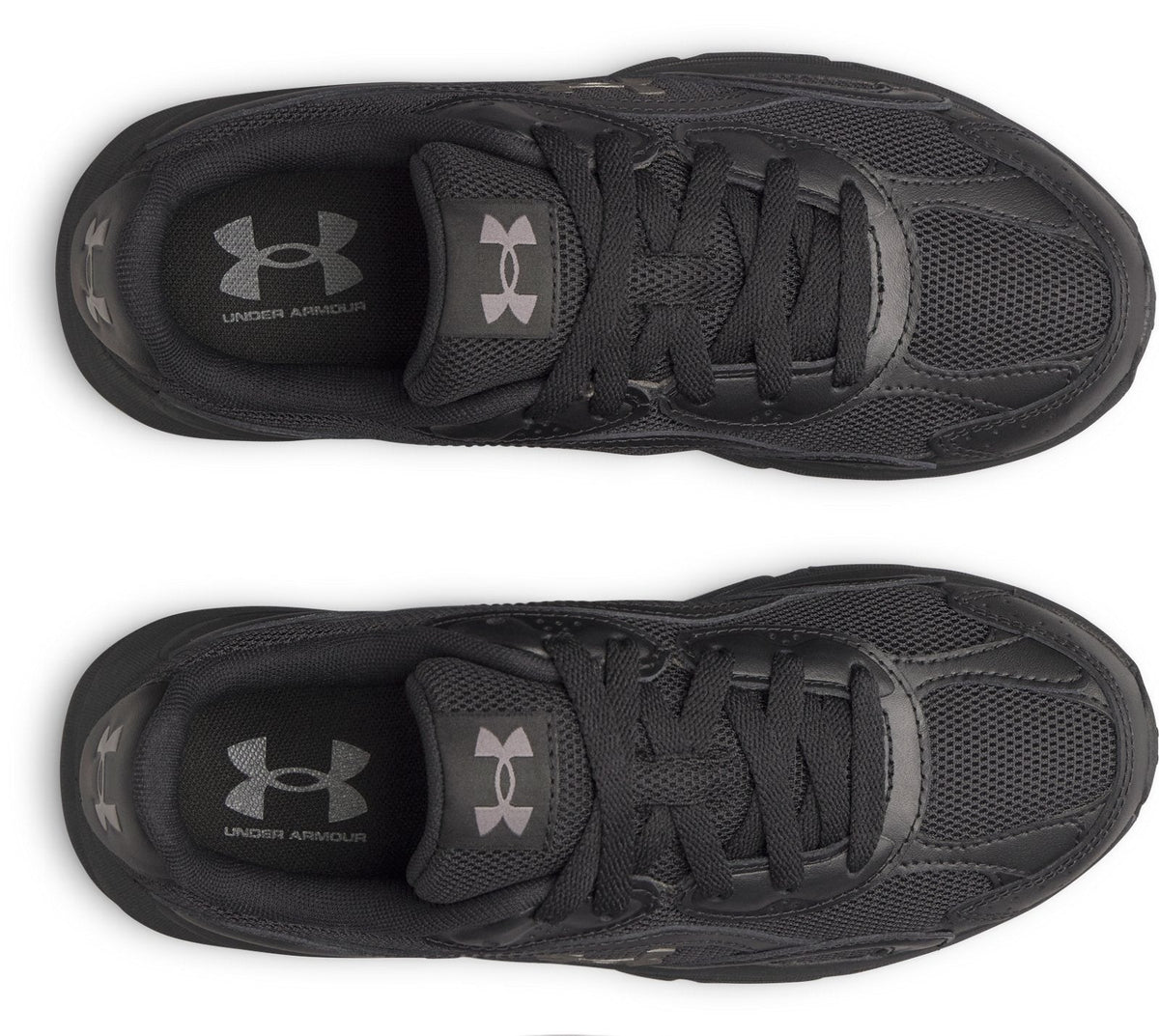 UA Tech Runner Grade School Shoes - Black