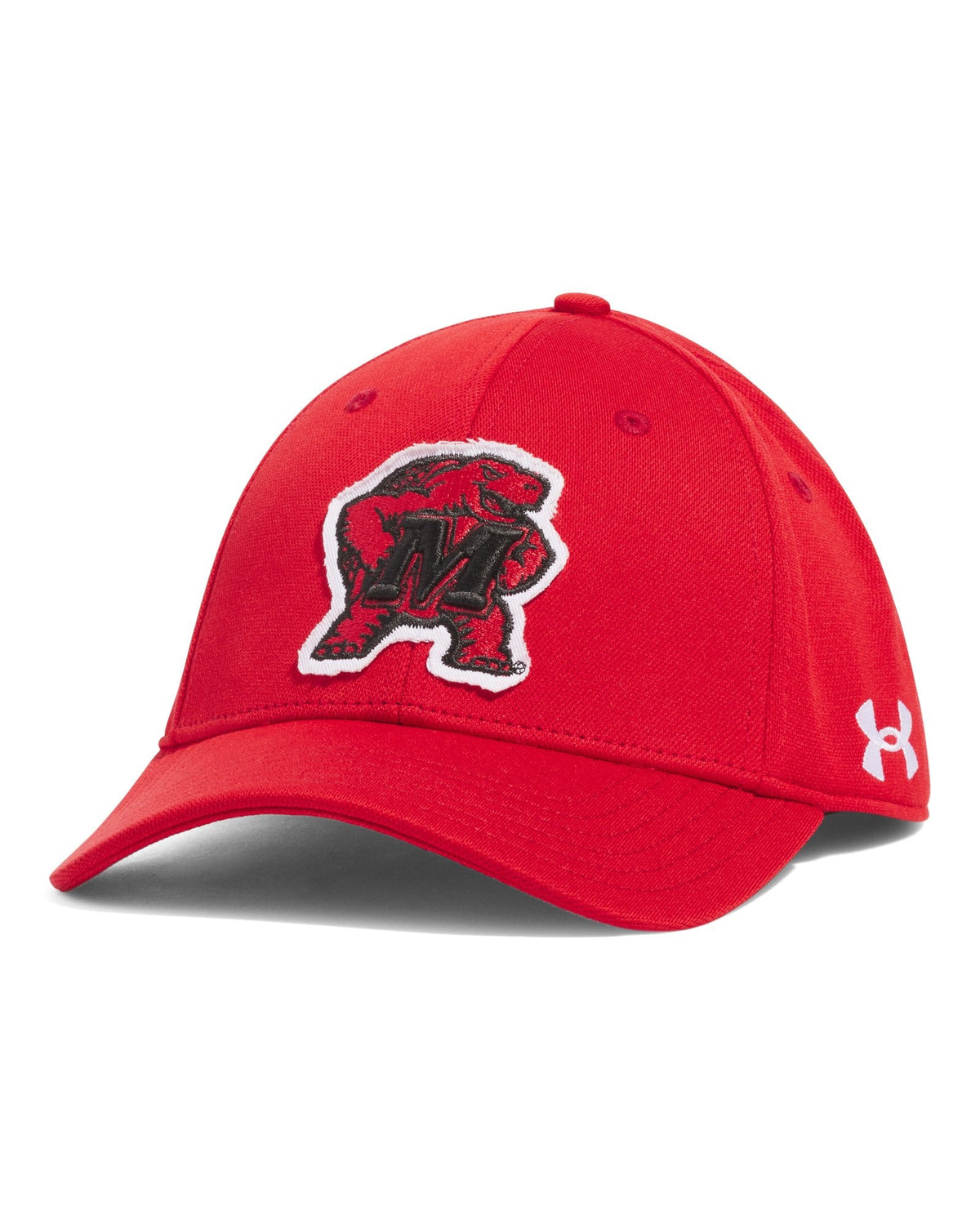 UA Blitzing Collegiate Men's Stretch Fit Cap - Red