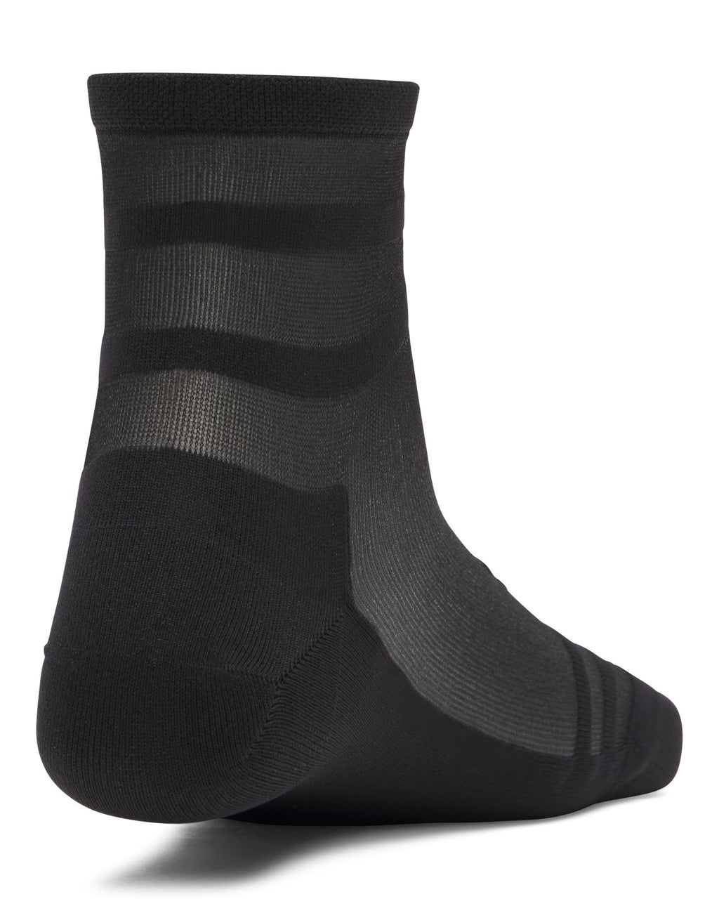 UA Sportswear Sheer Unisex 2-Pack Quarter Socks - Black