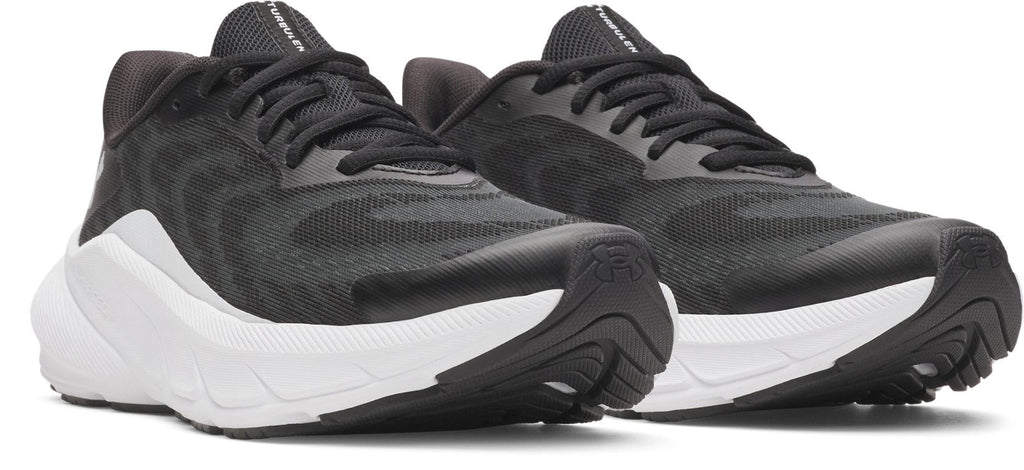 UA Charged+ Turbulence 3 Boys' Grade School Running Shoes - Black