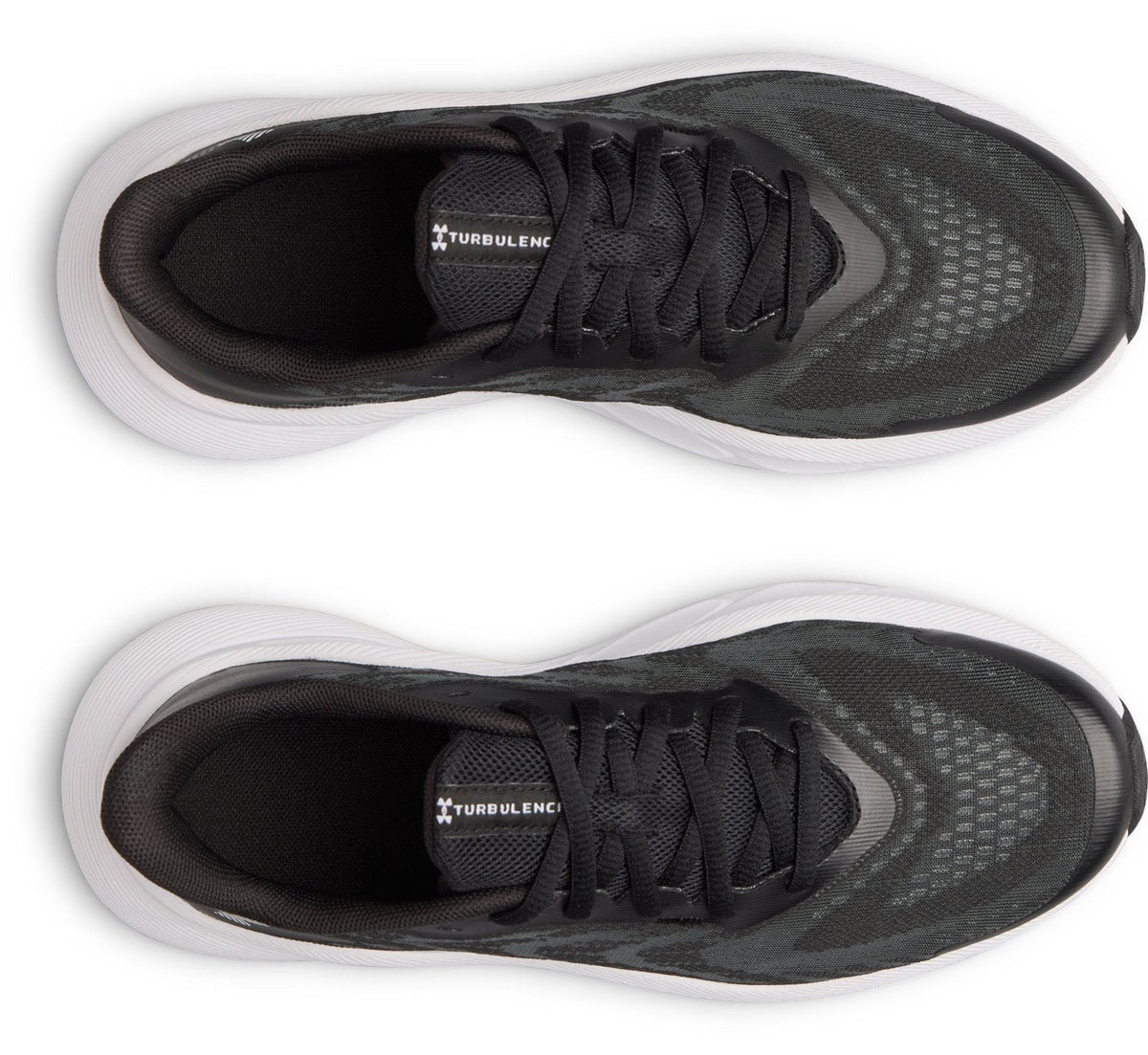 UA Charged+ Turbulence 3 Boys' Grade School Running Shoes - Black