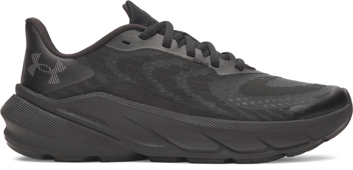 UA Charged+ Turbulence 3 Boys' Grade School Running Shoes - Black