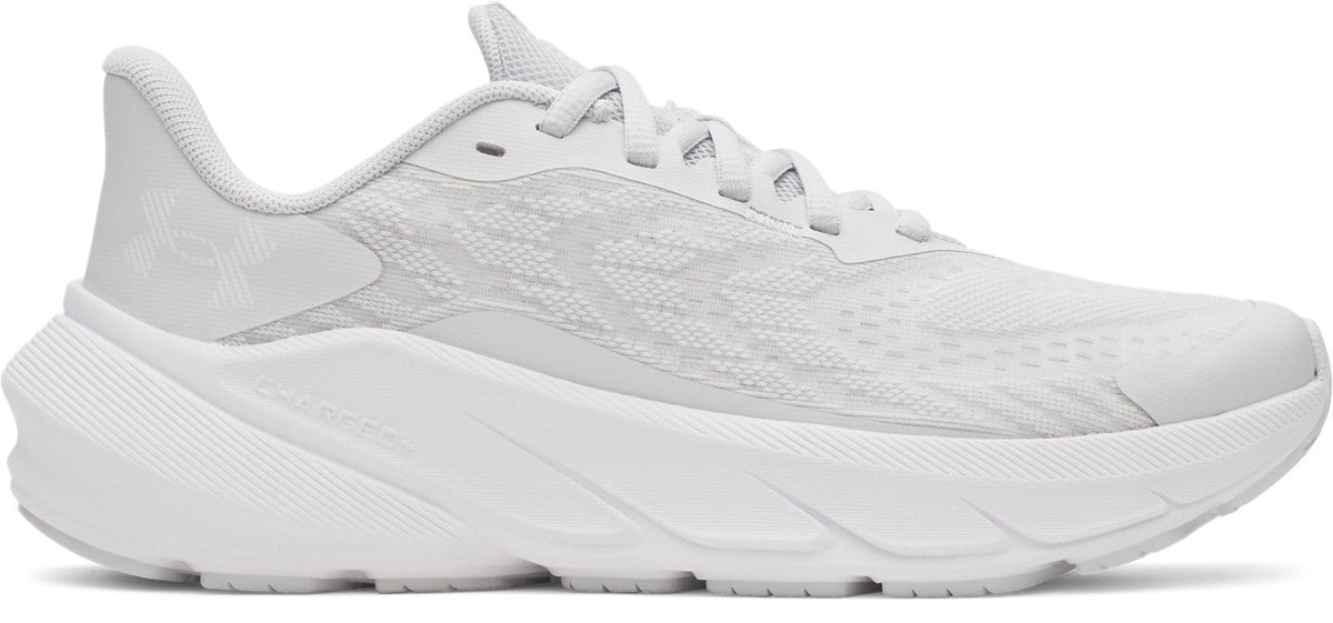 UA Charged+ Turbulence 3 Girls' Grade School Running Shoes - Gray