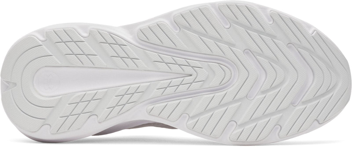 UA Charged+ Turbulence 3 Girls' Grade School Running Shoes - Gray