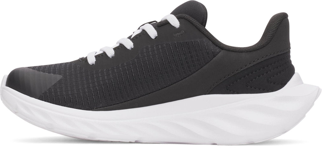 UA Ascend Big Logo AL Boys' Pre-School Running Shoes - Black