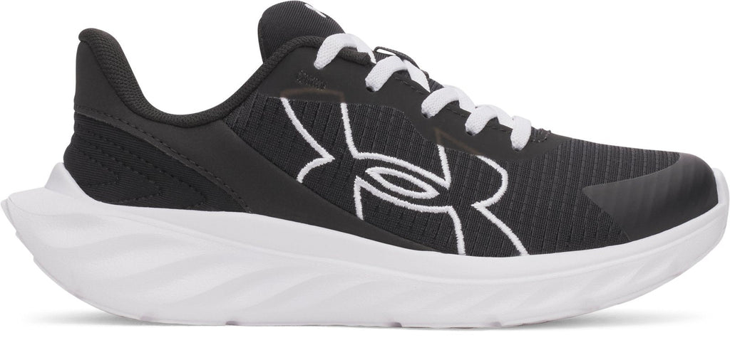UA Ascend Big Logo AL Boys' Pre-School Running Shoes - Black