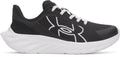UA Ascend Big Logo AL Boys' Pre-School Running Shoes - Black