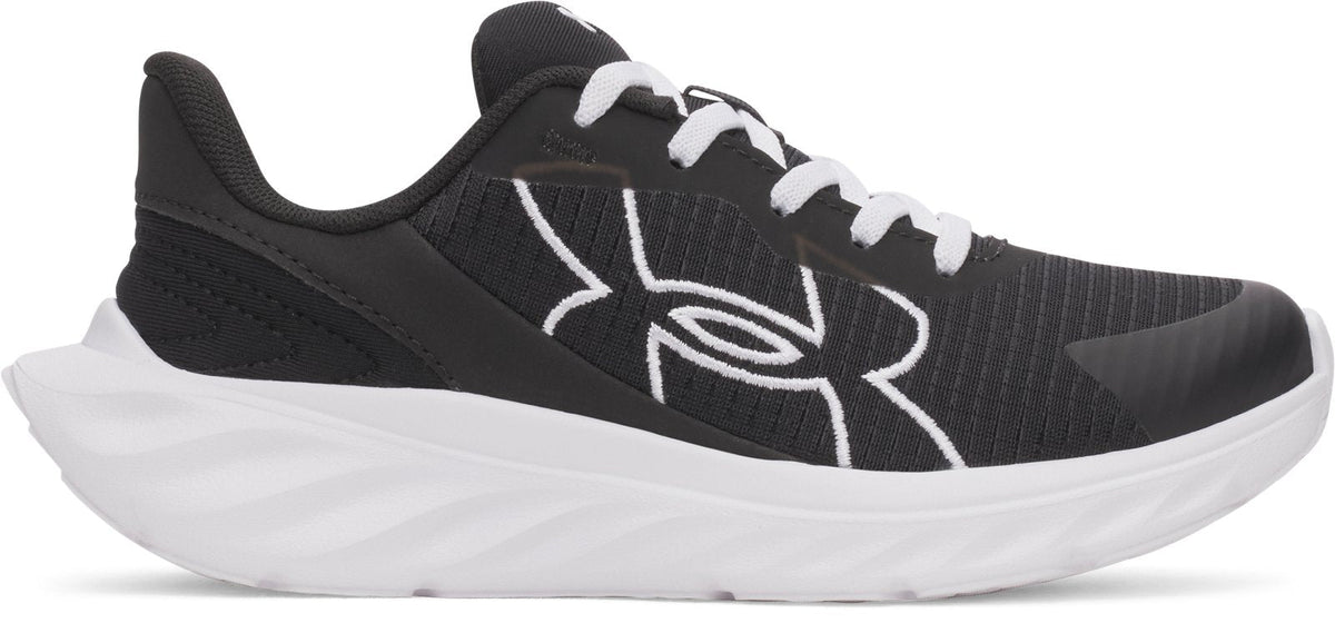 UA Ascend Big Logo AL Boys' Pre-School Running Shoes - Black