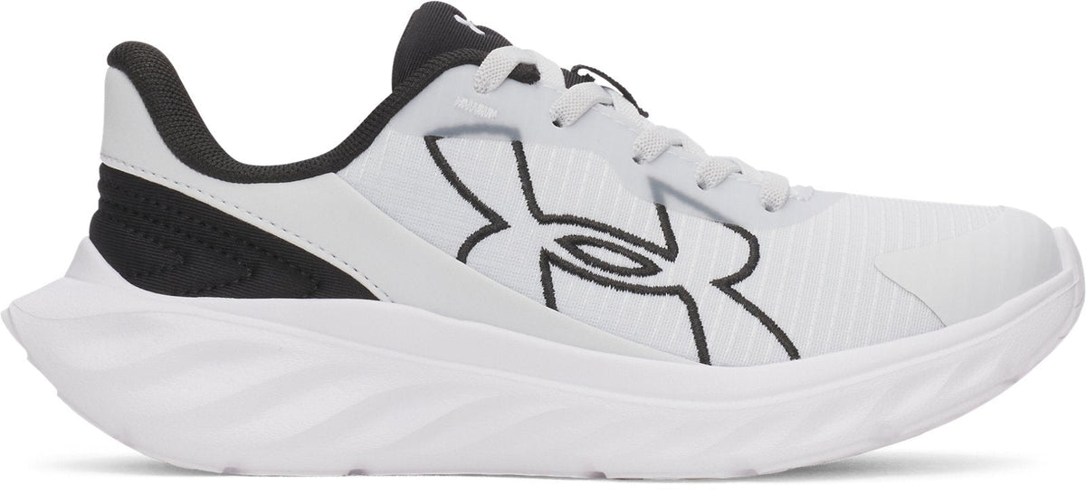 UA Ascend Big Logo AL Boys' Pre-School Running Shoes - Gray