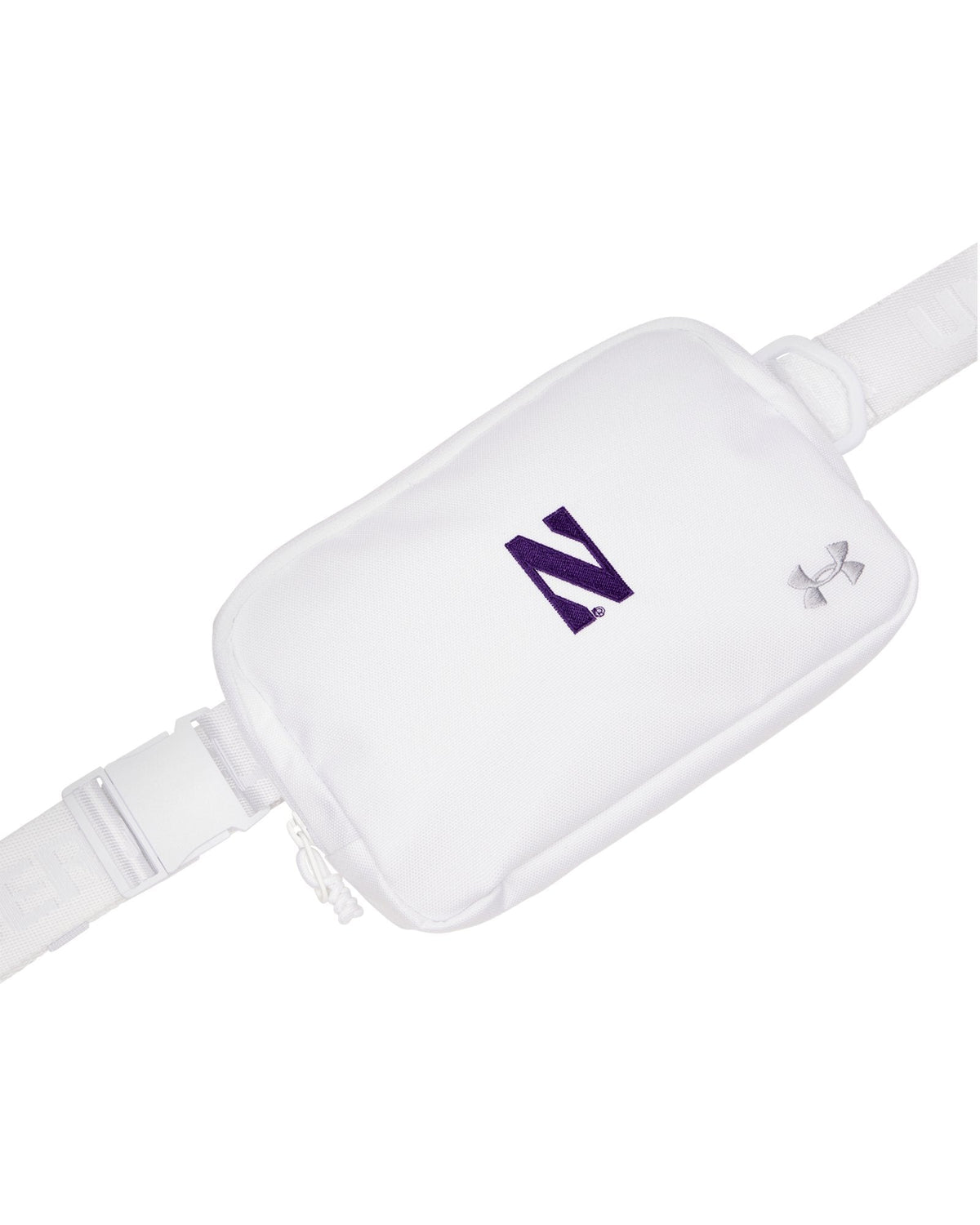 UA Sportstyle Collegiate Waist Bag Crossbody - White