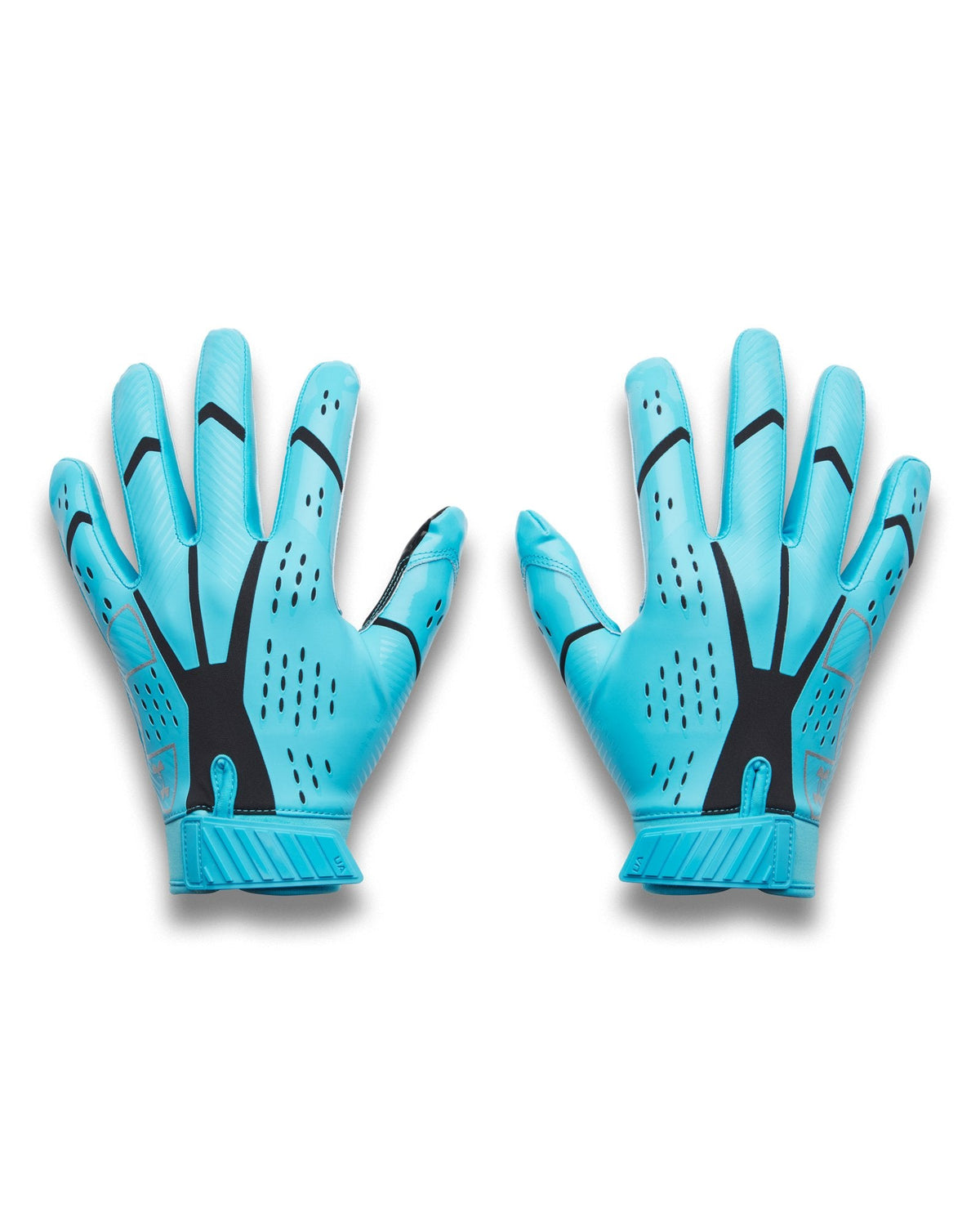 UA Blur PTH Men's Football Gloves - Blue