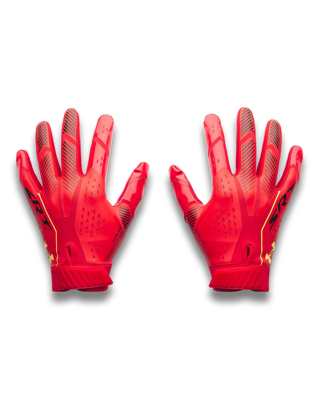 UA x Dodge Blur Men's Football Gloves - Red