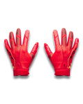 UA x Dodge Blur Men's Football Gloves - Red