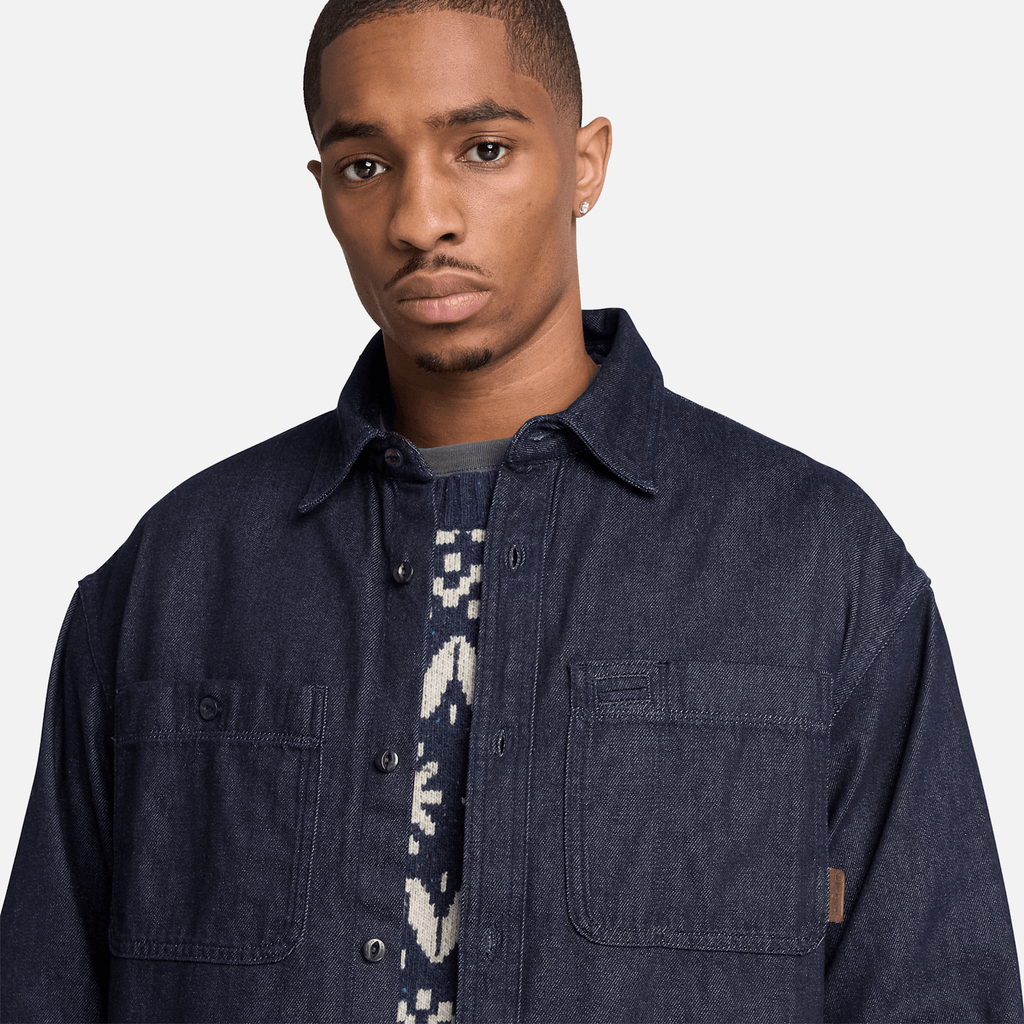 Mens Denim Pocket Shirt TBL Rinse Wash ALT3