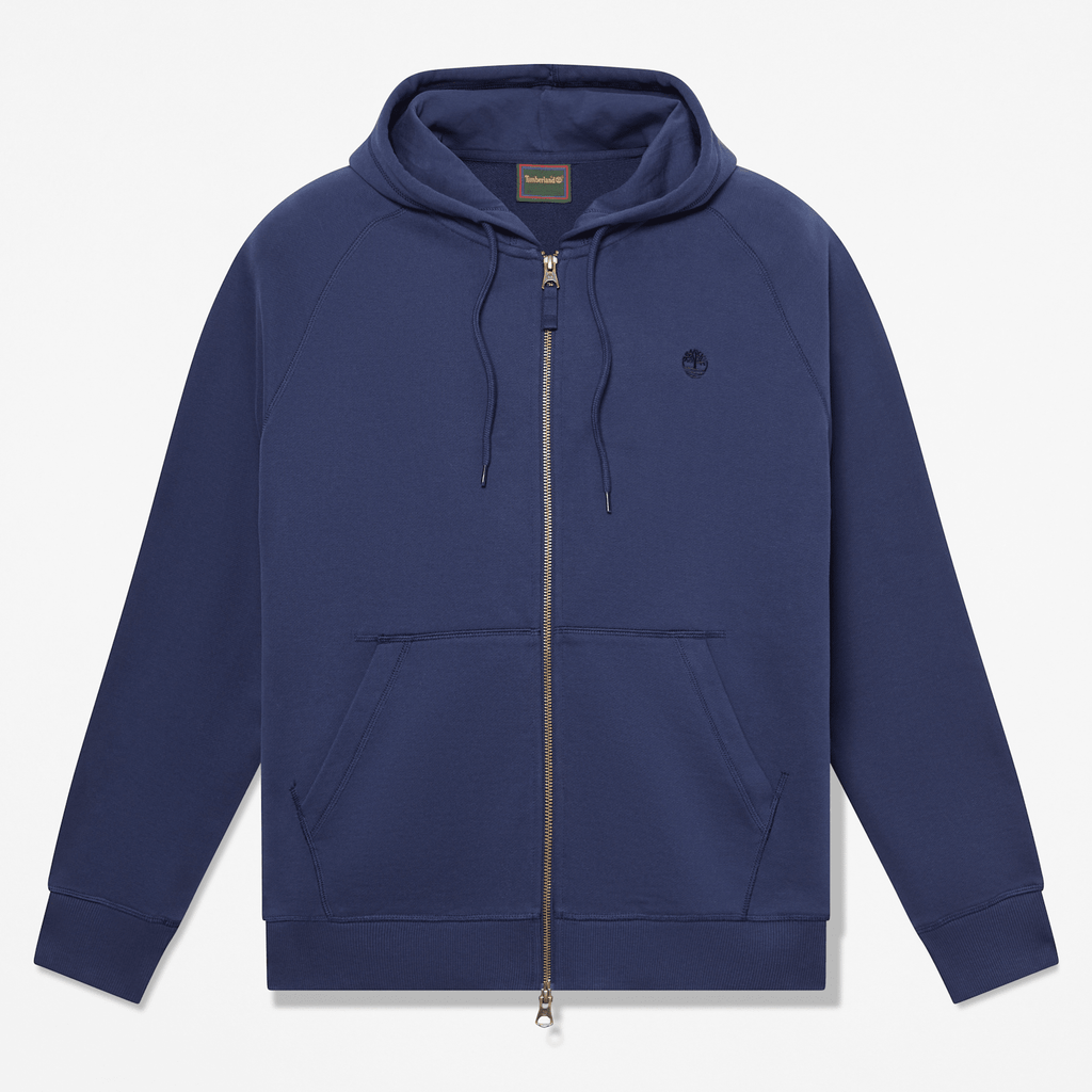 Mens Exeter River FullZip Hoodie TBL Dark Navy HERO