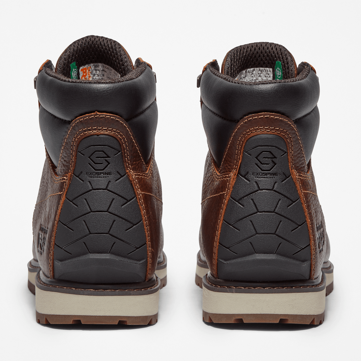 Mens Irvine 6 Alloy Toe Work Boot TBL Brown ALT5