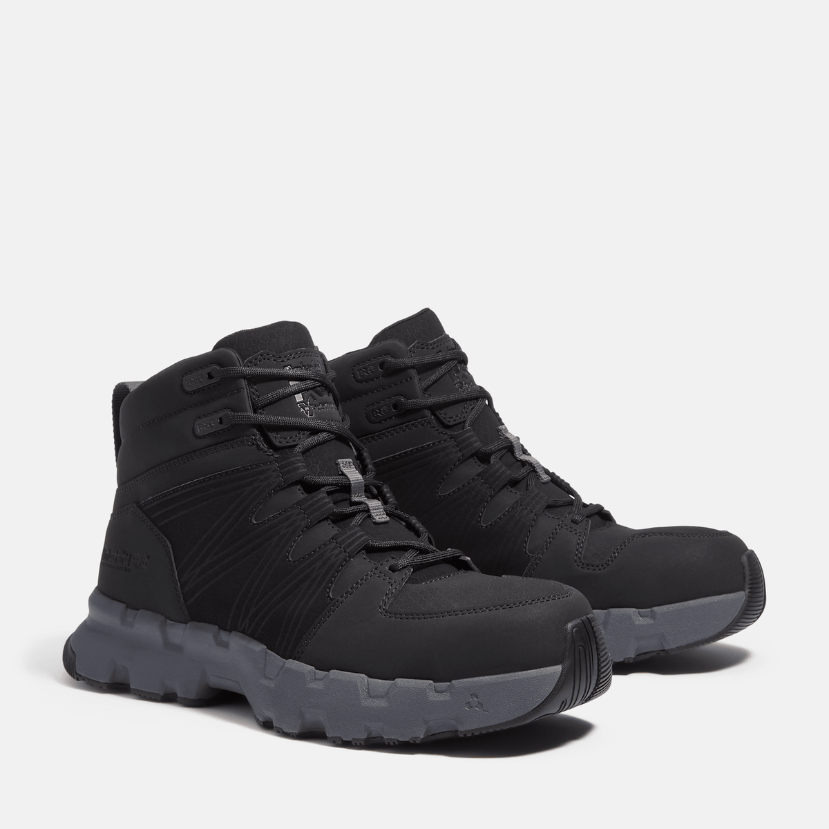Mens Powertrain EV Mid Composite Toe SD10 Work Sneaker TBL Blackout LeatherSynthetic ALT4