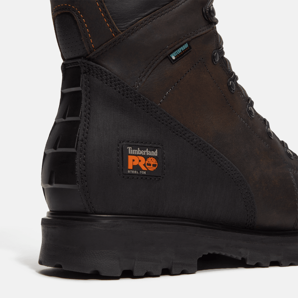 Mens Rigmaster 8 Steel Toe Waterproof Work Boot TBL Brown ALT7