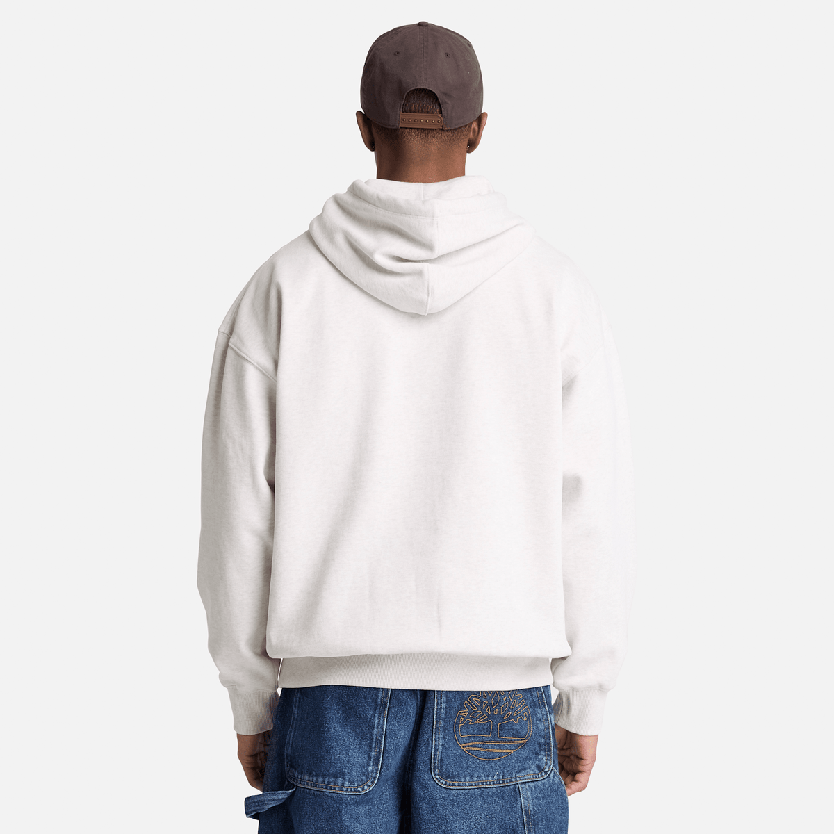 Mens Shorewood Heavyweight Core Hoodie TBL Light Oatmeal Heather ALT8