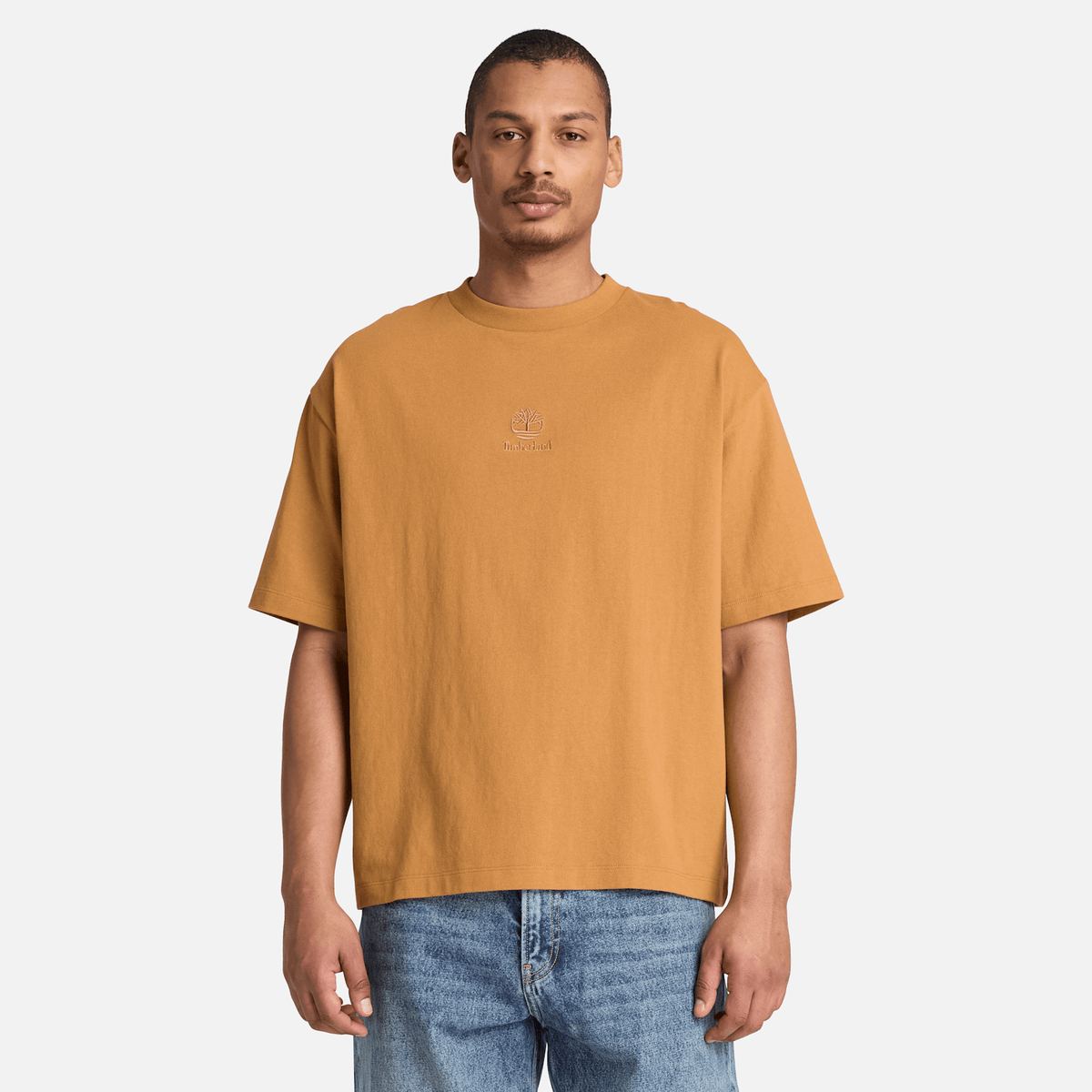 Mens Shorewood Heavyweight ShortSleeve TShirt TBL Wheat ALT1