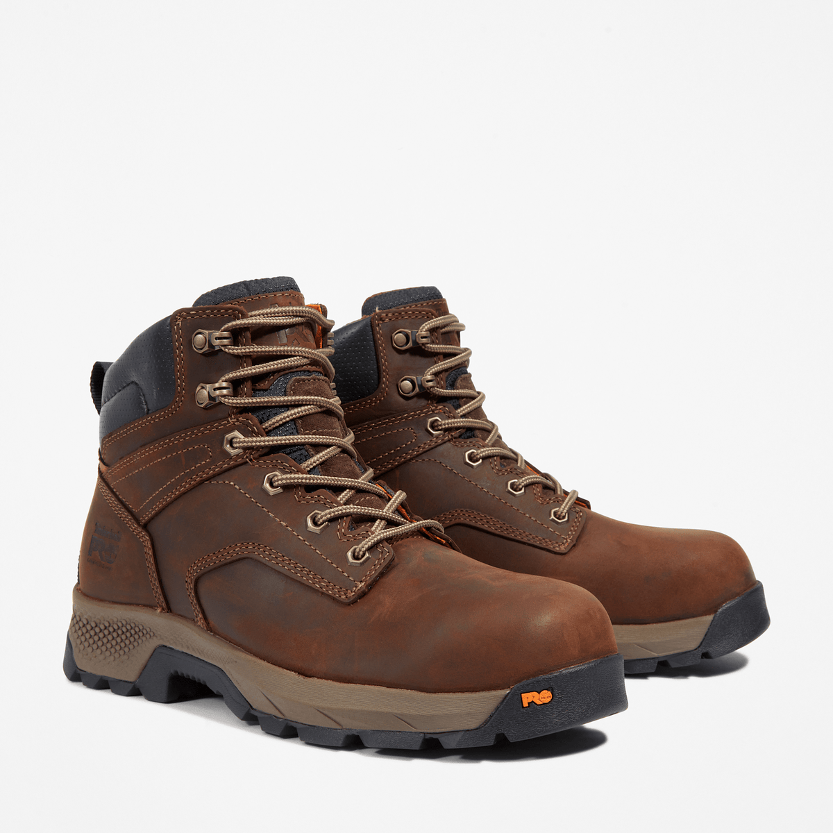 Mens TiTAN EV 6 Composite Toe Work Boot TBL Brown ALT4