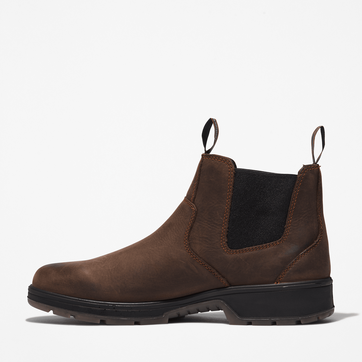 Mens Timberland PRO Nashoba SoftToe SlipOn Work Boot TBL Brown ALT7