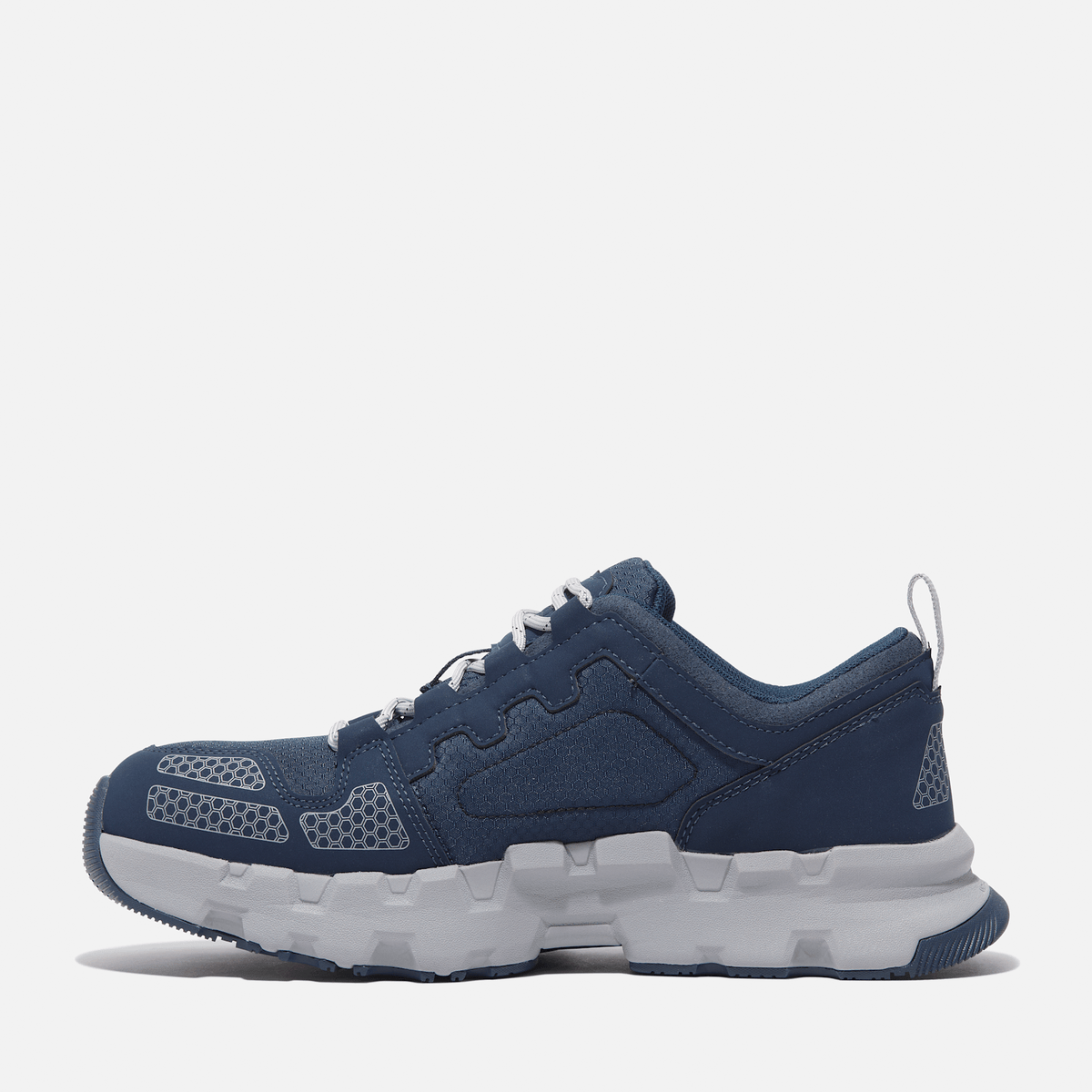 Mens Timberland PRO Powertrain EV Composite Toe Work Sneaker TBL NavyGrey ALT6