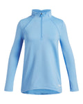 Girls' UA Cold Weather ½ Zip null - Blue