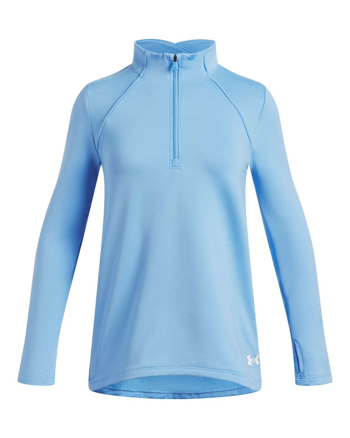Girls' UA Cold Weather ½ Zip null - Blue