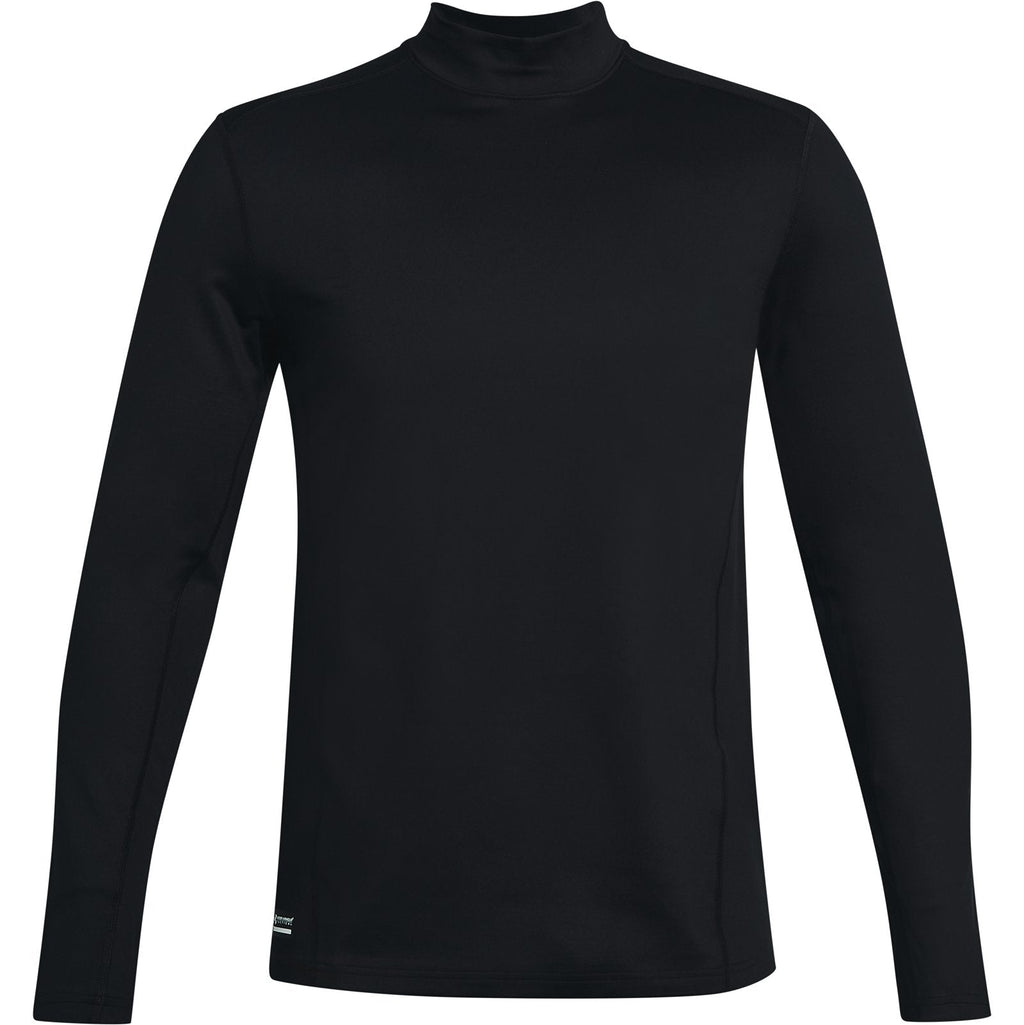 UA Tactical ColdGear® Infrared Men's Base Mock - Black