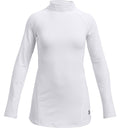 ColdGear® Girls' Mock Long Sleeve - White