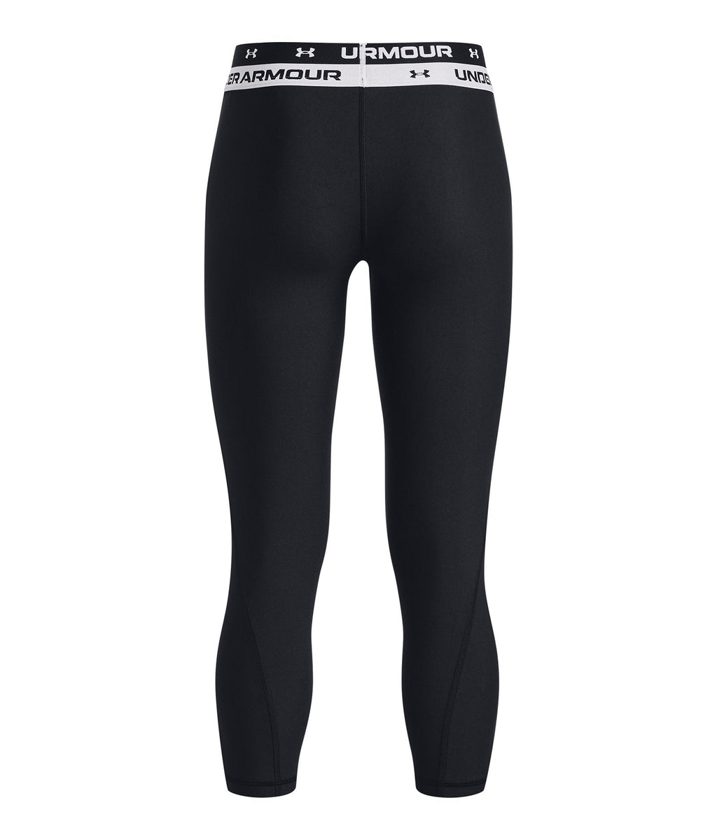 HeatGear® Printed Girls' Ankle Crop - Black