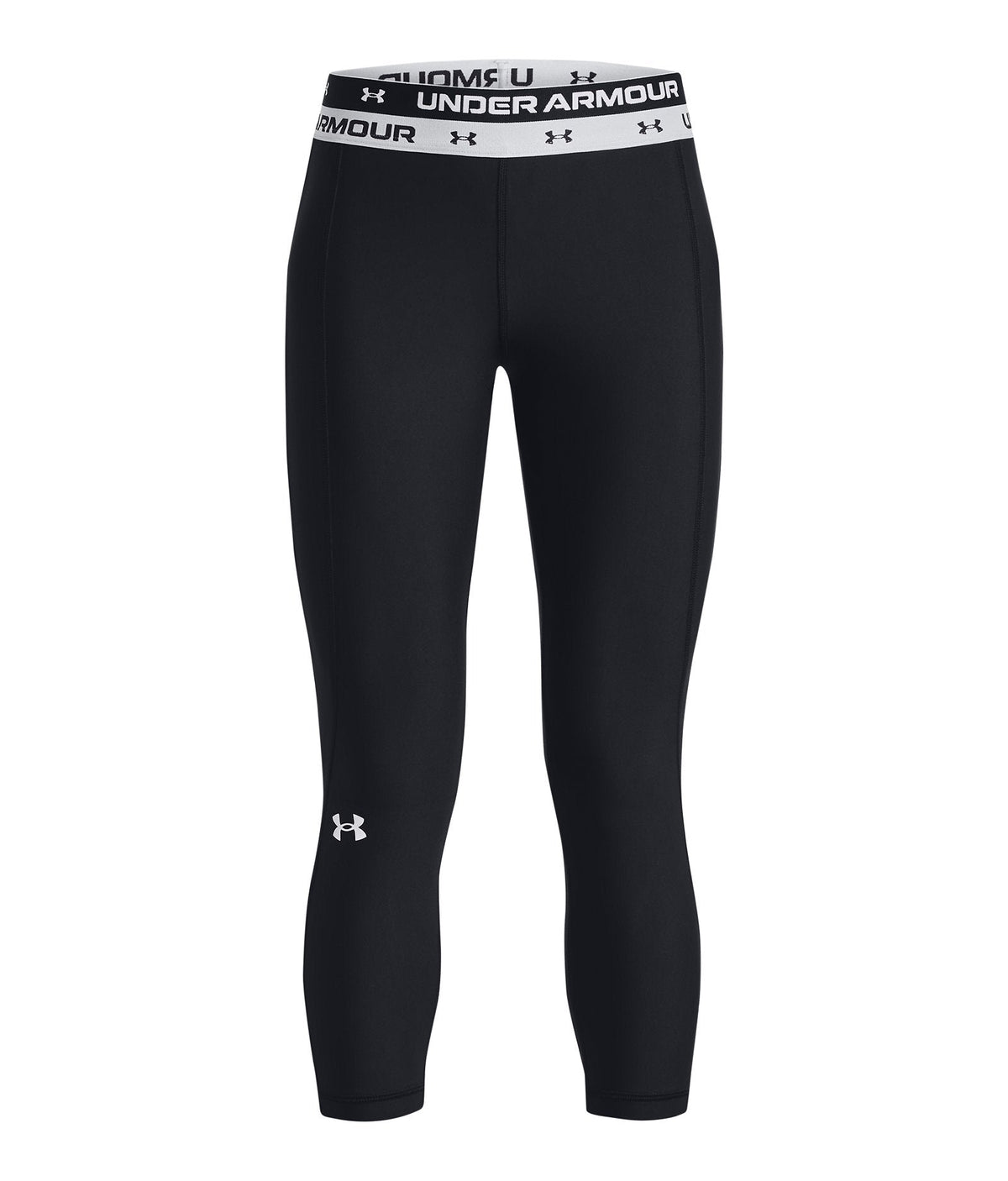HeatGear® Printed Girls' Ankle Crop - Black