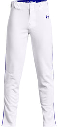 Boys' UA Vanish Piped Baseball Pants Boys' Baseball Pants - White