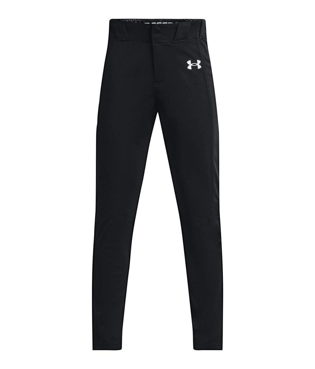 UA Utility Elite Boys' Tapered Baseball Pants - Gray