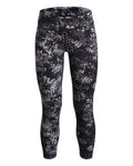 UA Motion Printed Girls' Crop - Black